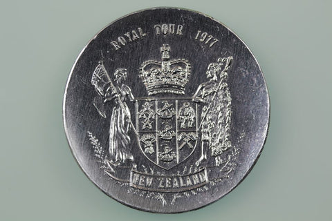 MP1977/3 ROYAL VISIT 1977 ALUMINIUM MEDAL