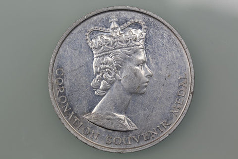 GB QUEEN ELIZABETH II 1953 NATIONAL PLAYING FIELDS CORONATION MEDAL