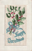 WWI MILITARY SILK MERRY CHRISTMAS POSTCARD