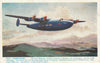 AVIATION MILES MARATHON AFD BANNISTER ARTIST SIGNED POSTCARD