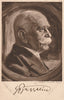 MILITARY WWI GERMAN GENERAL? ARTIST VON KARL BAUER POSTCARD