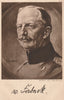 MILITARY WWI GERMAN GENERAL? ARTIST VON F QUIDENUS POSTCARD