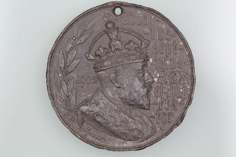 GB CORONATION EDWARD VII 1902 MEDAL