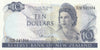 NZ HARDIE TYPE I 10 DOLLARS BANKNOTE ND(1977-81) P.166d aUNC