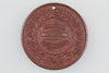 GB EASTHAM EDUCATION AUTHORITY PERFECT ATTENDANCE 1906 MEDAL AWARDED