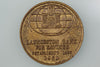 AUSTRALIA LAUNCESTON BANK COLONEL PATERSON 1960 MEDAL GILT