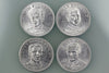 NETHERLANDS SHELL FOUR DUTCH FOOTBALL PLAYERS MEDALS 1970