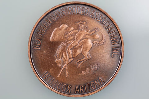 USA WILCOX ARIZONA REX ALLEN DAYS RODEO MEDAL