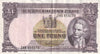 NZ FLEMING 1 POUND BANKNOTE ND(1956-67) P.159d aEF