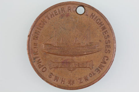 M1901/10 DUKE & DUCHESS CORNWALL & YORK 1901 MEDAL COPPER