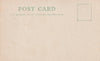 GREETINGS SINCERE GOOD WISHES FOND LOVE GOLD LETTERING FLOWER POSTCARD