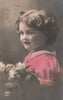 GLAMOUR CHILDREN REAL PHOTO POSTCARD