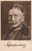 MILITARY WWI GERMAN GENERAL? ARTIST VON H KAUFFMAN POSTCARD