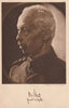 MILITARY WWI GERMAN GENERAL? ARTIST VON A BOCK POSTCARD