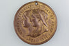 AUSTRALIA QUEEN VICTORIA 60TH JUBILEE 1897 MEDALLION GILDED