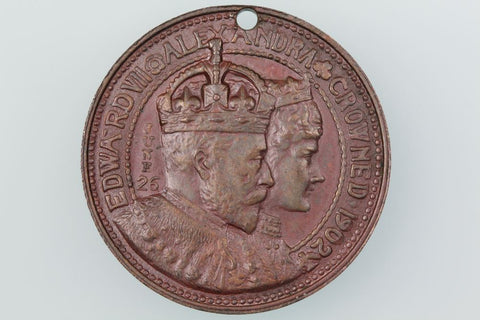 SCOTLAND KIRKCALDIE KING EDWARD VII 1902 CORONATION MEDAL