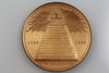 USA ANNUIT COEPTIS. 1782-1882 ALL SEEING EYE SHIELD US MEDAL