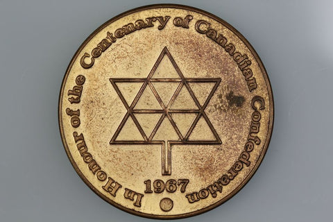 CANADA BRITISH COLUMBIA 1966 CENTENARY MEDAL