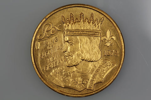 USA NEW ORLEANS CARNIVAL CENTENARY CELEBRATIONS 1971 MEDAL