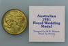 AUSTRALIA 1981 PRINCE CHARLES & DIANA ROYAL WEDDING TOKEN