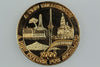 MP2000/8 AUCKLAND CITY COUNCIL MILLENIUM MEDALLION GILT