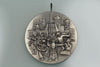 SINGAPORE SELANGOR PEWTER GREETINGS MEDAL