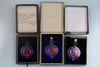 GB N/LONDON CROSS COUNTRY ASSOC SHAFTESBURY HARRIERS MEDALS X 3