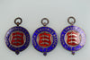 GB N/LONDON CROSS COUNTRY ASSOC SHAFTESBURY HARRIERS MEDALS X 3