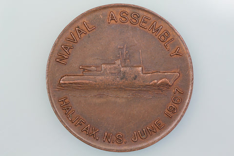CANADA 1967 HALIFAX NAVAL ASSEMBLY 1867 – 1967 CENTENNIAL MEDAL